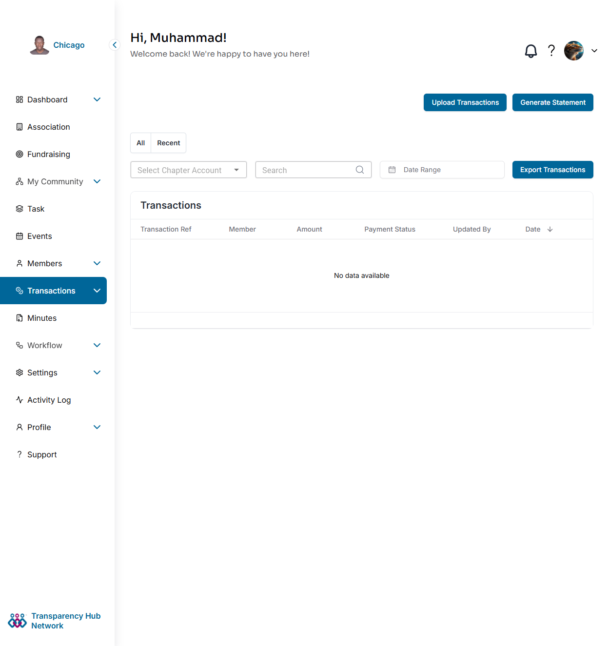 Transactions & Financial Transparency